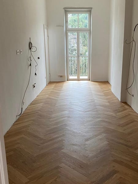 Scheucher Parkettboden nach Sanierung