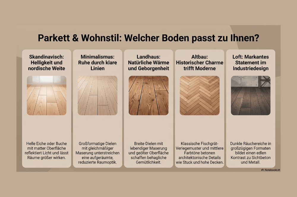 Wohnstile Parkett